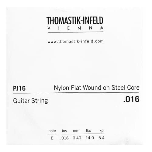 THOMASTIK JOHN PEARSE FOLK SERIES LIGHT MI1 CLASSICAL GUITAR STRINGS .016