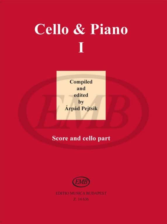 EMB (EDITIO MUSICA BUDAPEST) PEJTSIK - CELLO & PIANO I