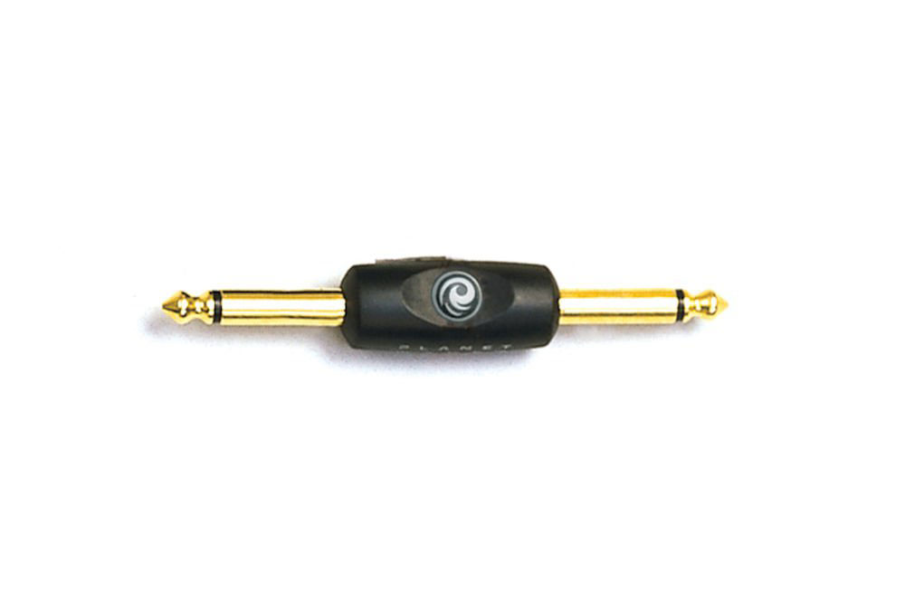 D'ADDARIO AND CO 1/4 INCH MALE MONO INLINE ADAPTER