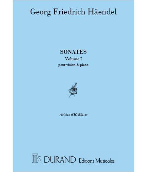 DURAND HAENDEL - SONATES VOL 1 - VIOLON ET PIANO