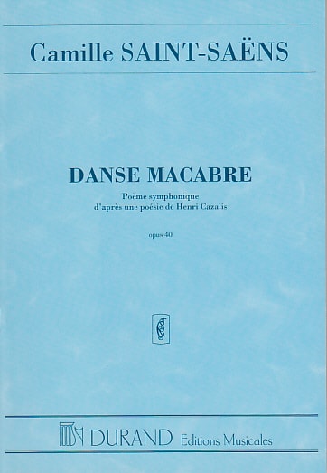 DURAND SAINT-SAENS CAMILLE - DANSE MACABRE OP.40 - POCHE
