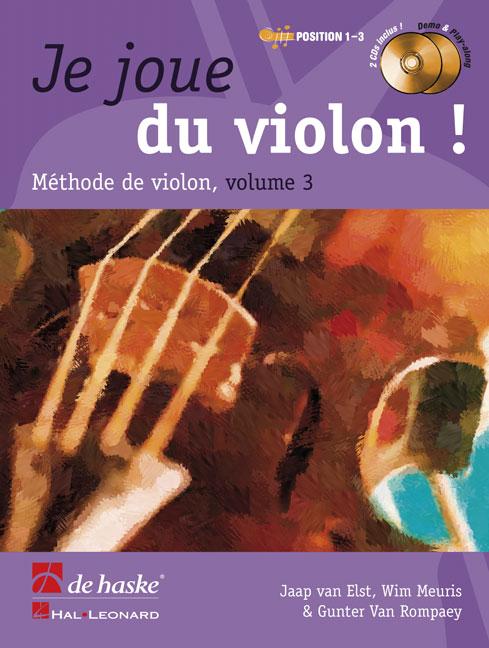 DEHASKE JE JOUE DU VIOLON VOL.3 + 2 CD