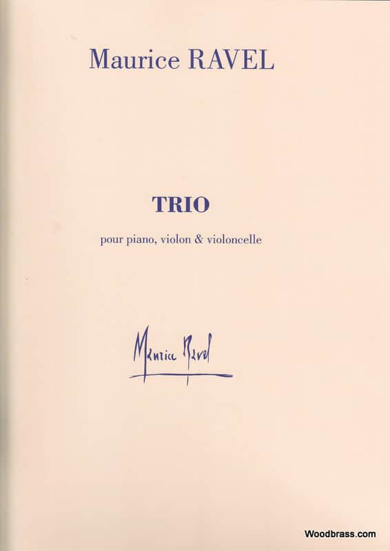 DURAND RAVEL M. - TRIO - VIOLON VIOLONCELLE ET PIANO