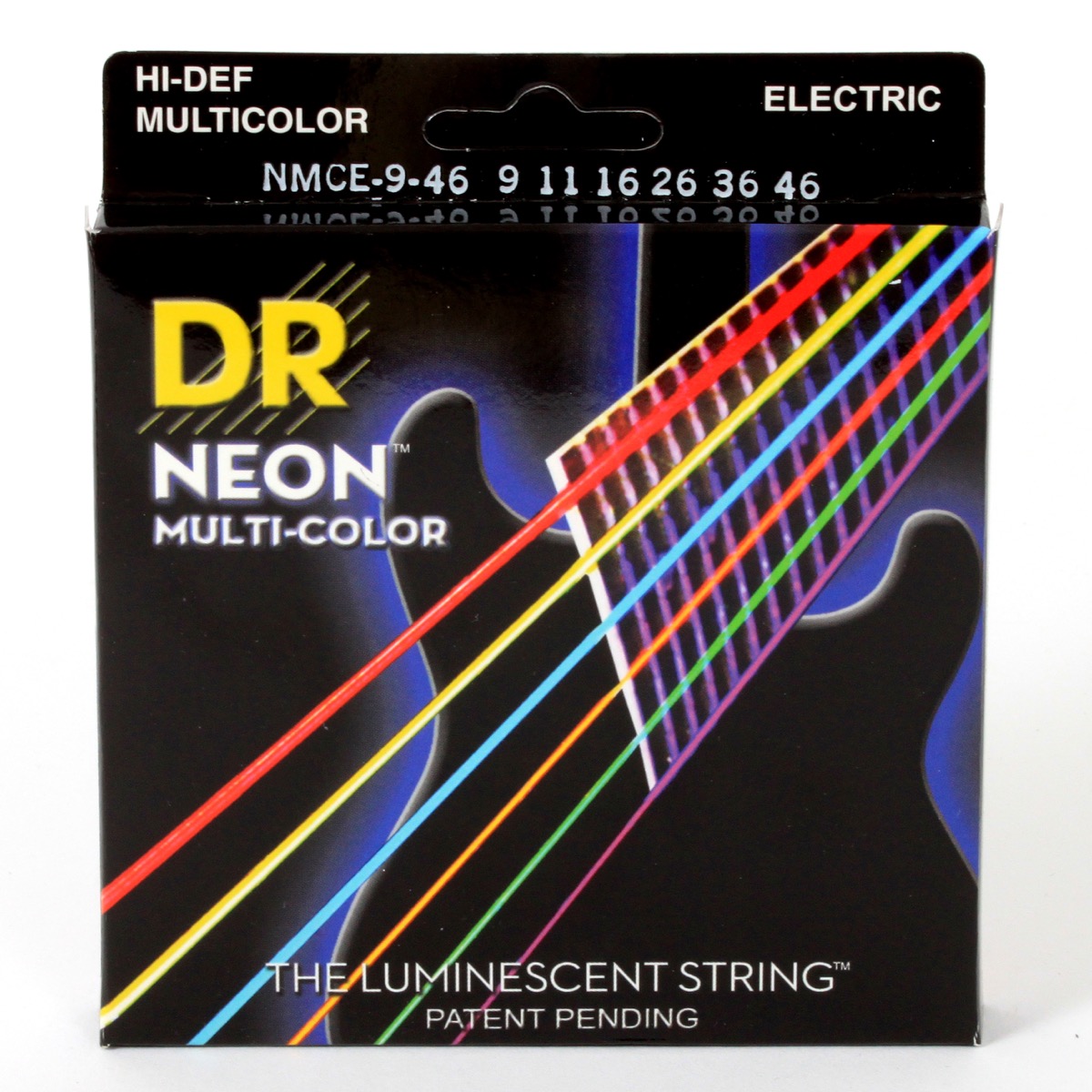 DR STRINGS NMCE-9/46 MULTI COLOR ELECTRIC 9-46 LITE N HEAVY