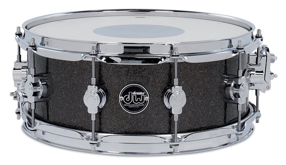 DW DRUM WORKSHOP PERFORMANCE FINISH PLY / SATIN OIL PEWTER SPARKLE