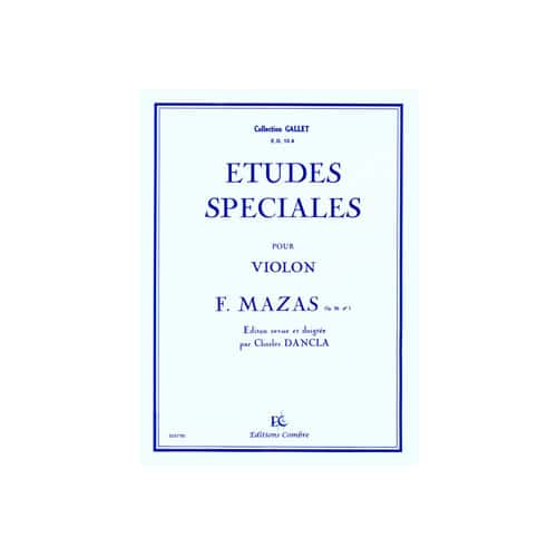 COMBRE MAZAS JACQUES-FEREOL - ETUDES SPECIALES OP.36 N.1 - VIOLON