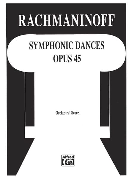 ALFRED PUBLISHING SYMPHONIC DANCES STUDY SCORE - SCORES