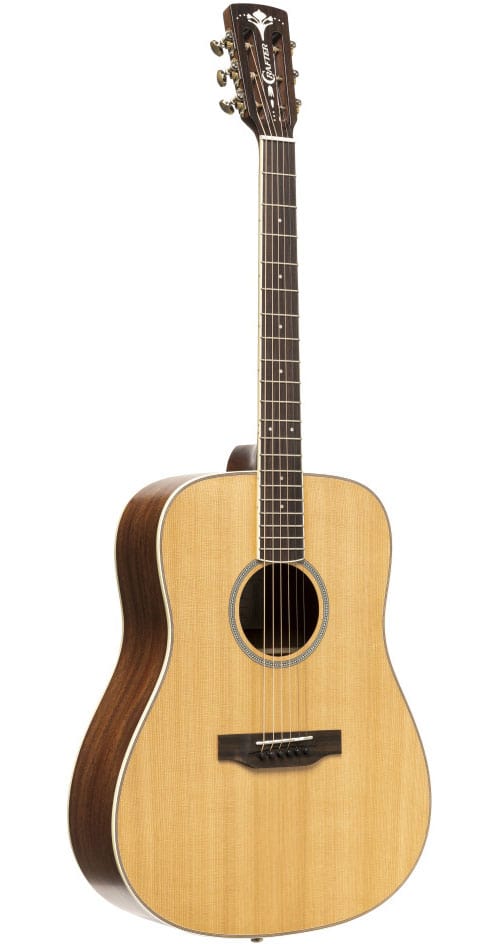 CRAFTER MIND SERIES, DREADNOUGHT ACOUSTIC-ELECTRIC GUITAR WITH SOLID CEDAR TOP