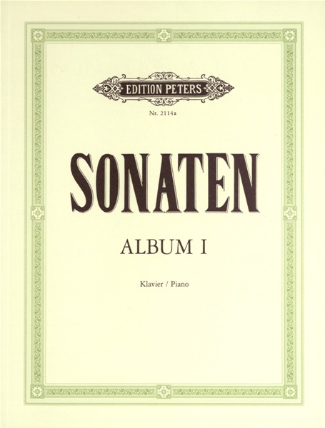 EDITION PETERS SONATA ALBUM VOL.I - PIANO