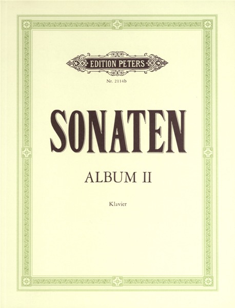 EDITION PETERS SONATA ALBUM VOL.II - PIANO