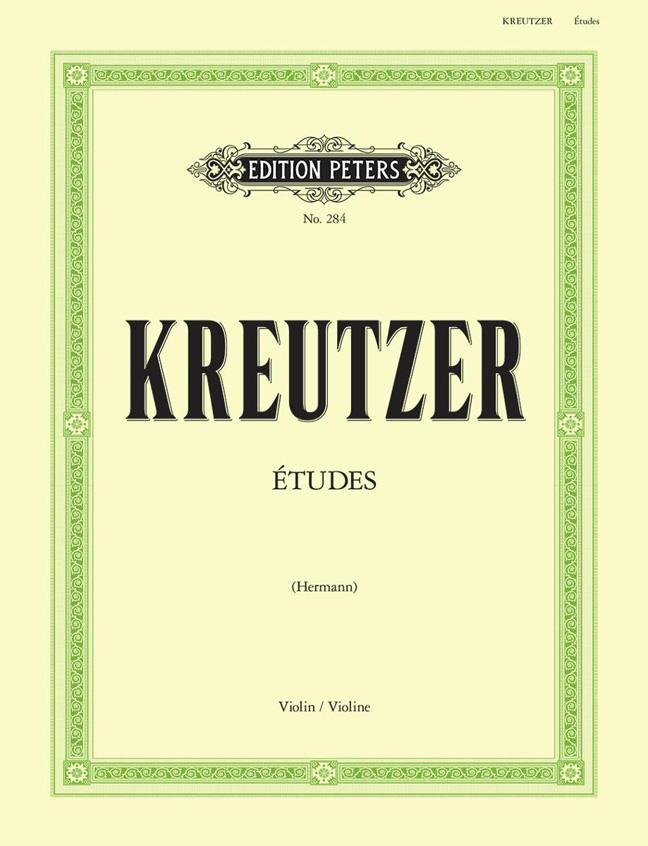 EDITION PETERS KREUTZER - 42 ETUDES OU CAPRICES - VIOLON