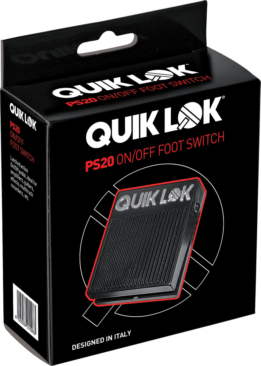 QUIKLOK PS20 FOOTSWITCH PEDAL