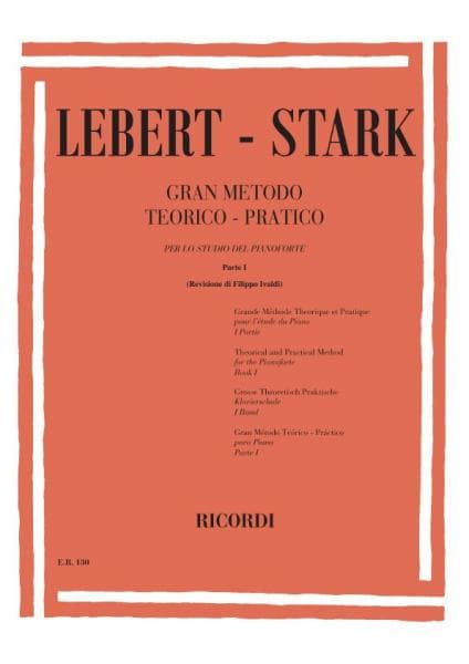 RICORDI LEBERT-STARK - GRAN METODO TEORICO VOL.1 - PIANO