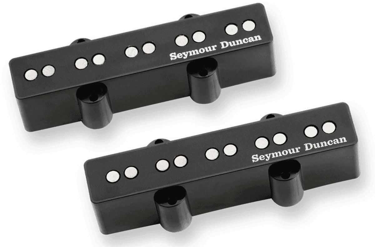 SEYMOUR DUNCAN PICKUP SINGLECOIL BASS PICKUP JB 5 ROPES KIT 70/74, 5 STRINGS, BLACK