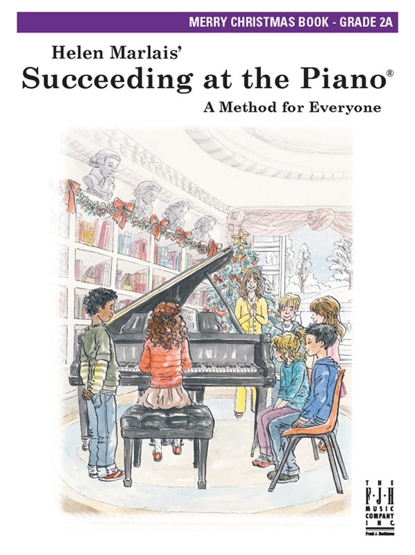 MUSIC SALES MARLAIS HELEN SUCCEEDING AT THE PIANO MERRY CHRISTMAS GRADE 2A- PIANO SOLO