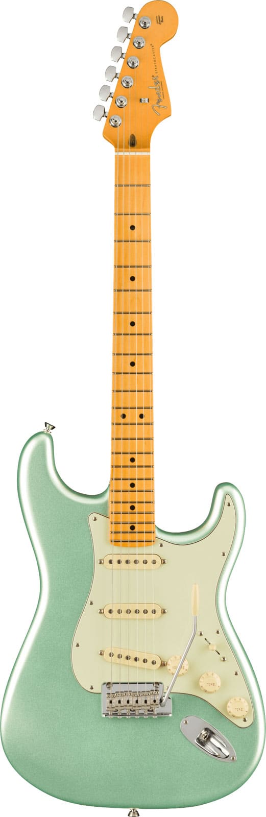 FENDER AMERICAN PROFESSIONAL II STRATOCASTER MN, MYSTIC SURF GREEN