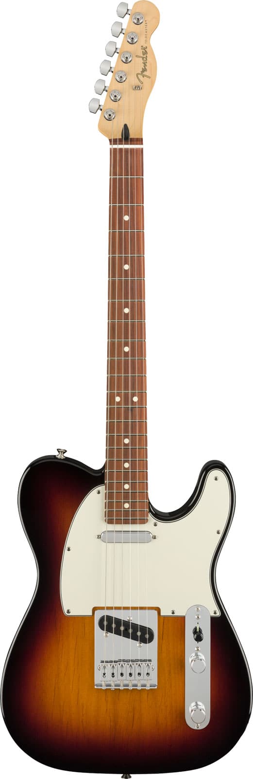 FENDER MEXICAN PLAYER TELECASTER PF, 3-COLOR SUNBURST