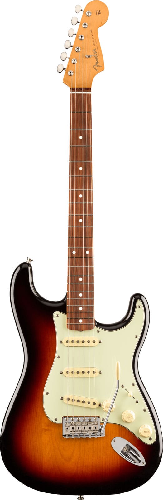 FENDER MEXICAN VINTERA '60S STRATOCASTER PF, 3-COLOR SUNBURST