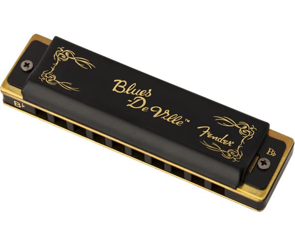 FENDER BLUES DEVILLE HARMONICA KEY OF B FLAT