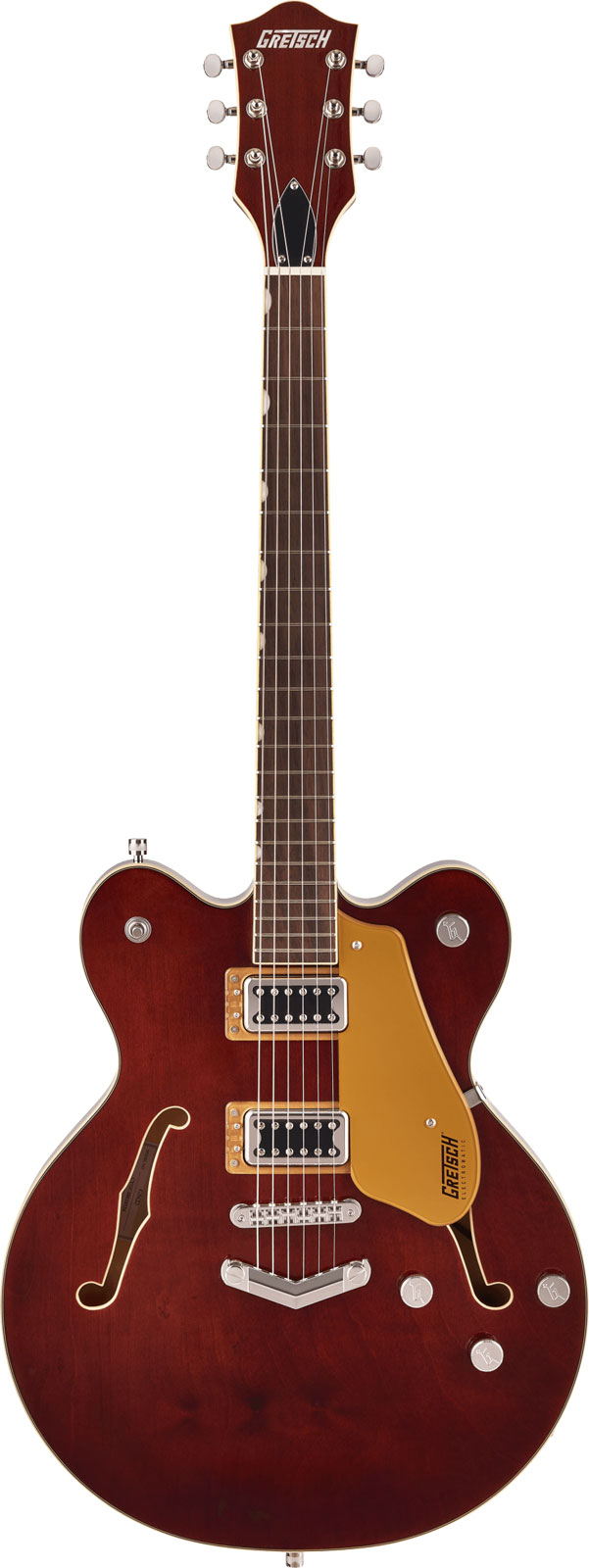 GRETSCH GUITARS G5622 ELECTROMATIC CENTER BLOCK DOUBLE-CUT WITH V-STOPTAIL LRL, AGED WALNUT