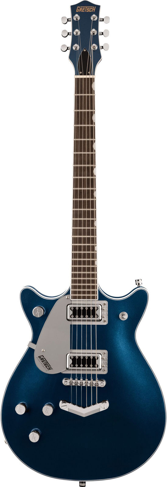 GRETSCH GUITARS G5232LH ELECTROMATIC DOUBLE JET FT WITH V-STOPTAIL,LH IL MIDNIGHT SAPPHIRE