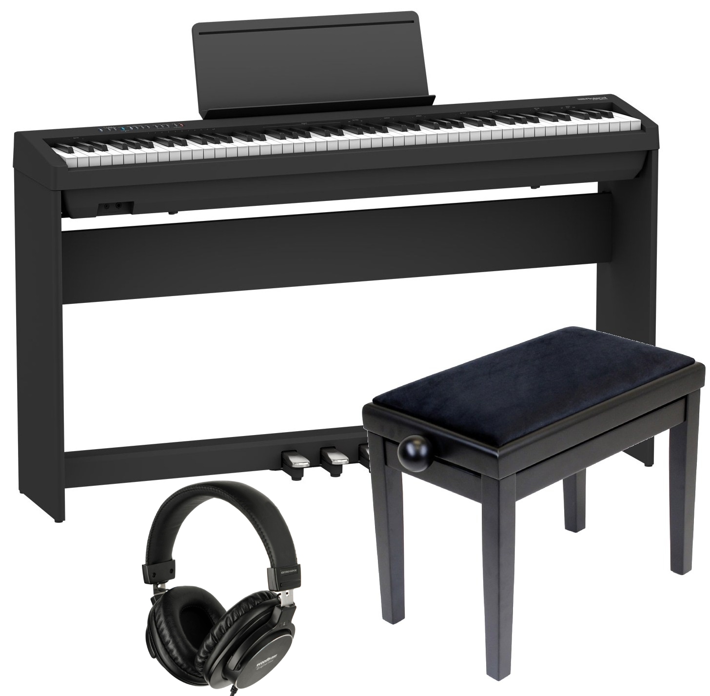ROLAND FP30X BLACK FURNITURE DELUXE PACK