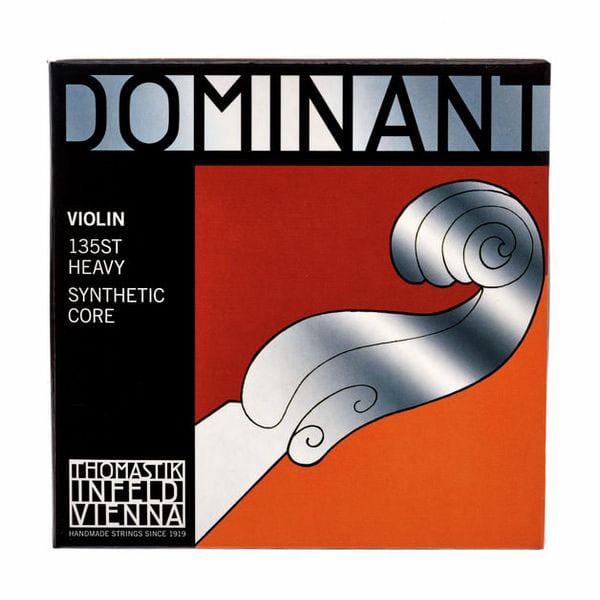 THOMASTIK 4/4 DOMINANT VIOLIN SET STRINGS MEDIUM TENSION 135