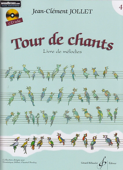 BILLAUDOT JOLLET JEAN-CLEMENT - TOUR DE CHANTS VOL.4 + CD