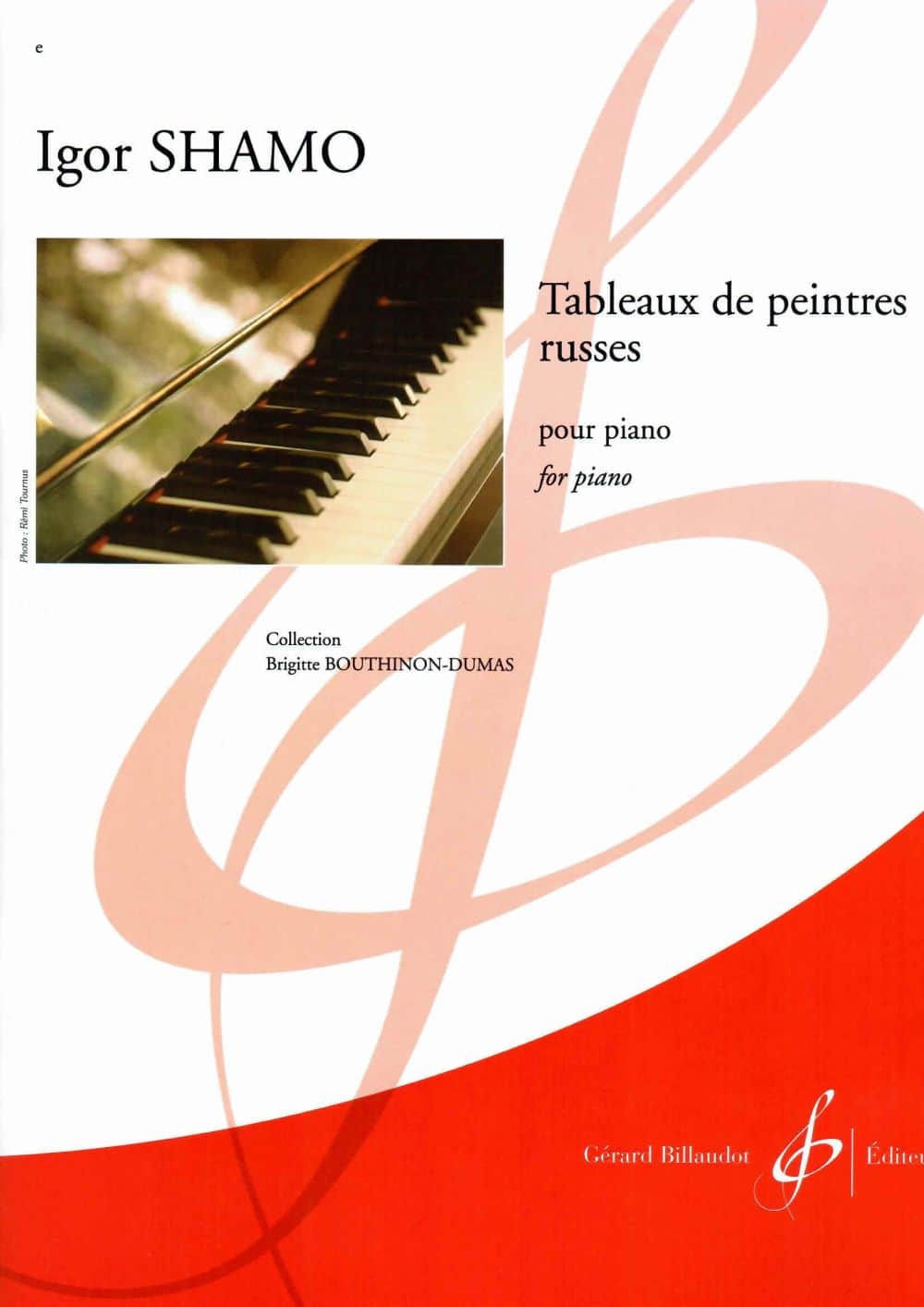 BILLAUDOT SHAMO IGOR - TABLEAUX DE PEINTRES RUSSES - PIANO