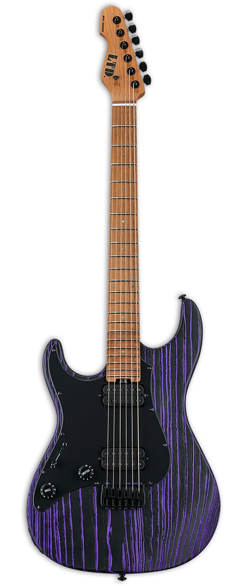 LTD GUITARS SN1000 HIPSHOT DUNCAN PURPLE BLAST LEFTY