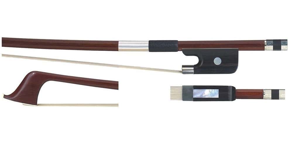 GEWA 3/4 DOUBLE BASS BOW BRASIL WOOD FRENCH