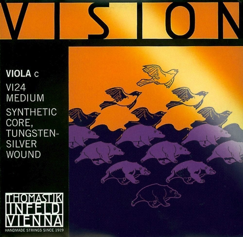 THOMASTIK STRINGS ALTO VISION SYNTHETIC CORE MEDIUM VI21