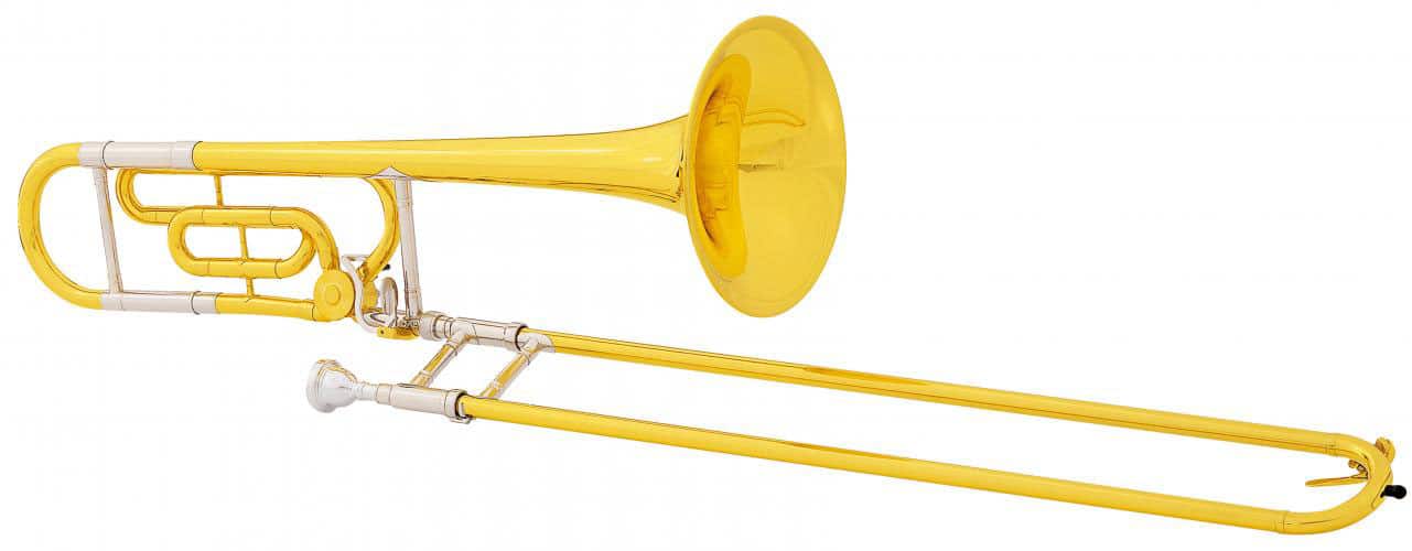 KING WINDS 607F LEGEND - TROMBON TENOR COMPLETO PROFESIONAL - LACADO ORO