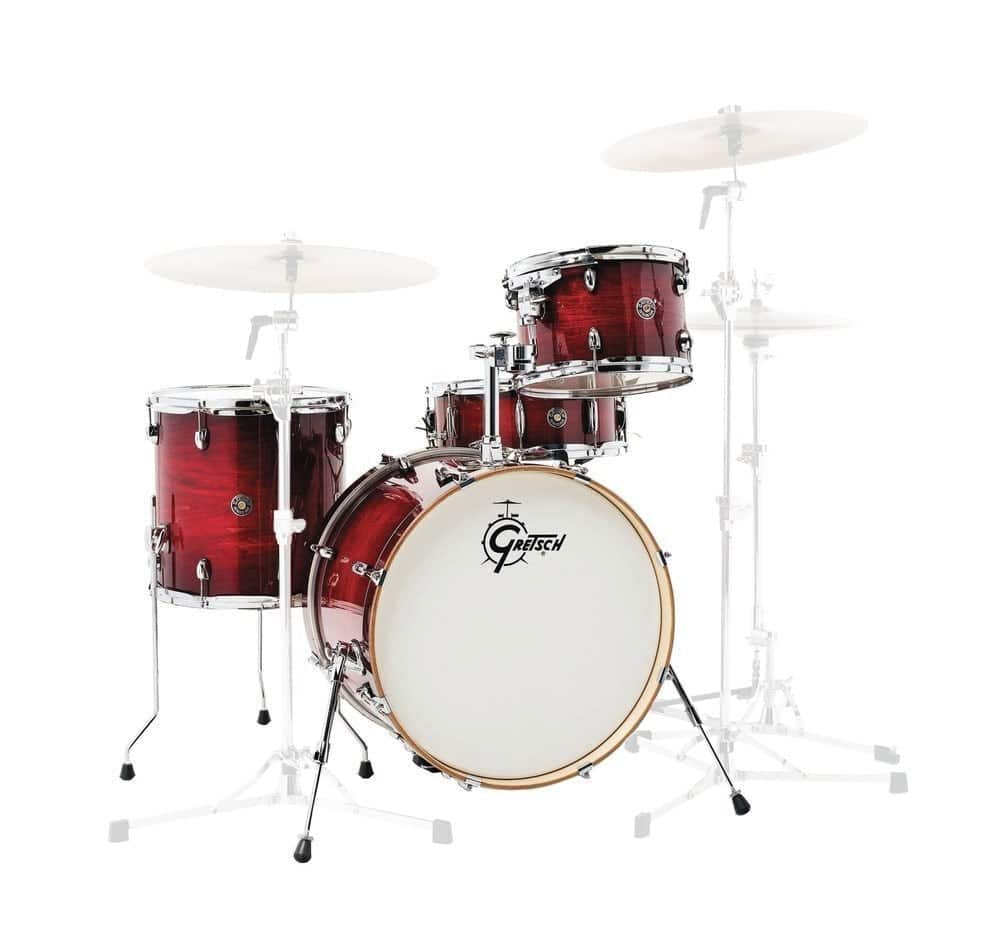 GRETSCH DRUMS CATALINA CLUB FUSION 20 GLOSS CRIMSON BURST