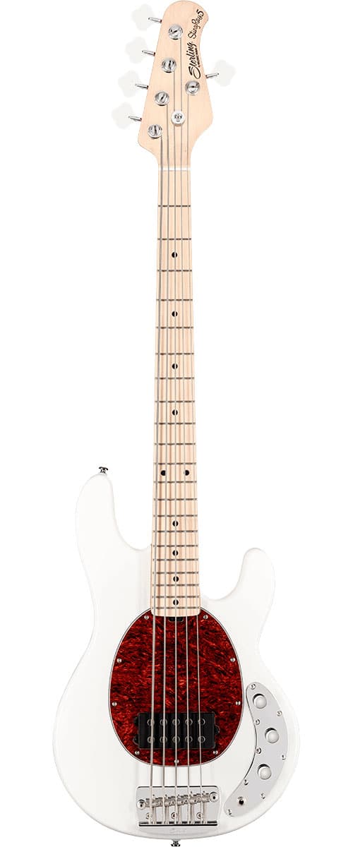 STERLING GUITARS STINGRAY RAY25CA OLYMPIC WHITE
