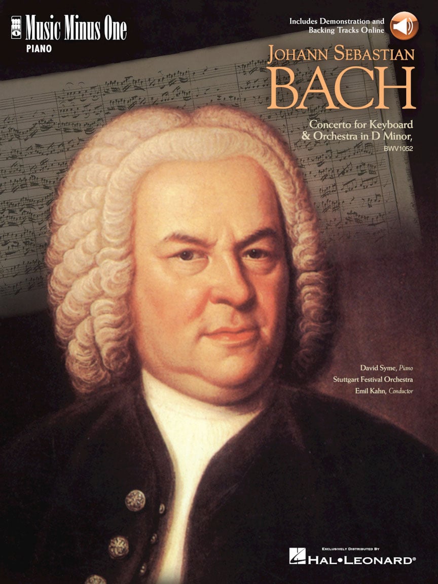 MMO BACH J.S. - PIANO CONCERTO IN D MINOR + AUDIO TRACKS - PIANO