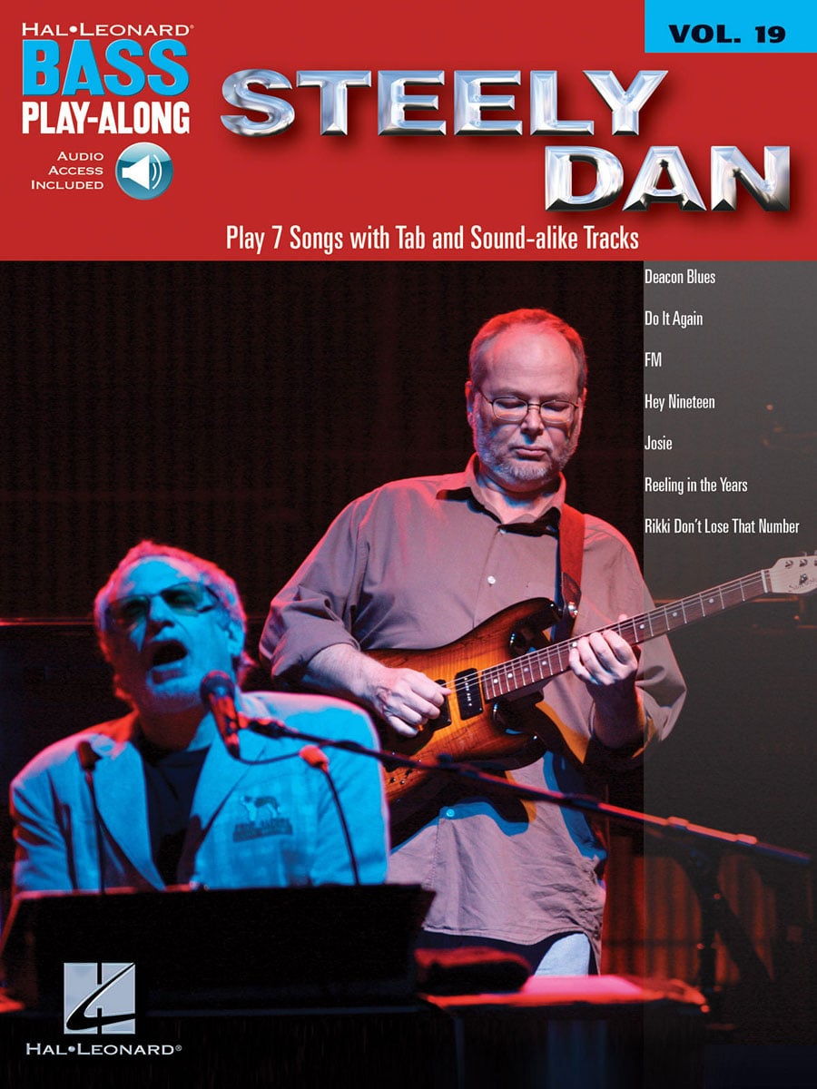 HAL LEONARD STEELY DAN - PLAY ALONG VOL.19 STEELY + AUDIO TRACKS - BASS TAB