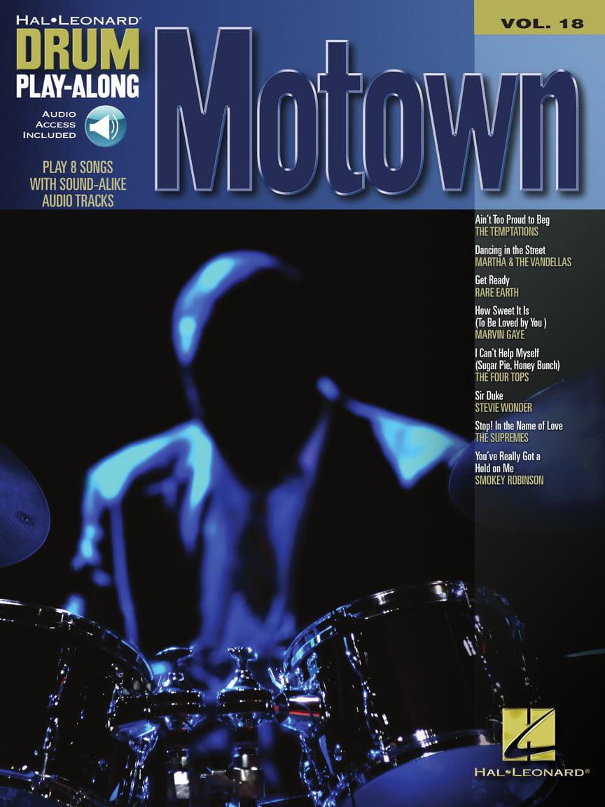 HAL LEONARD DRUM PLAY ALONG VOL.18 MOTOWN + AUDIO TRACKS