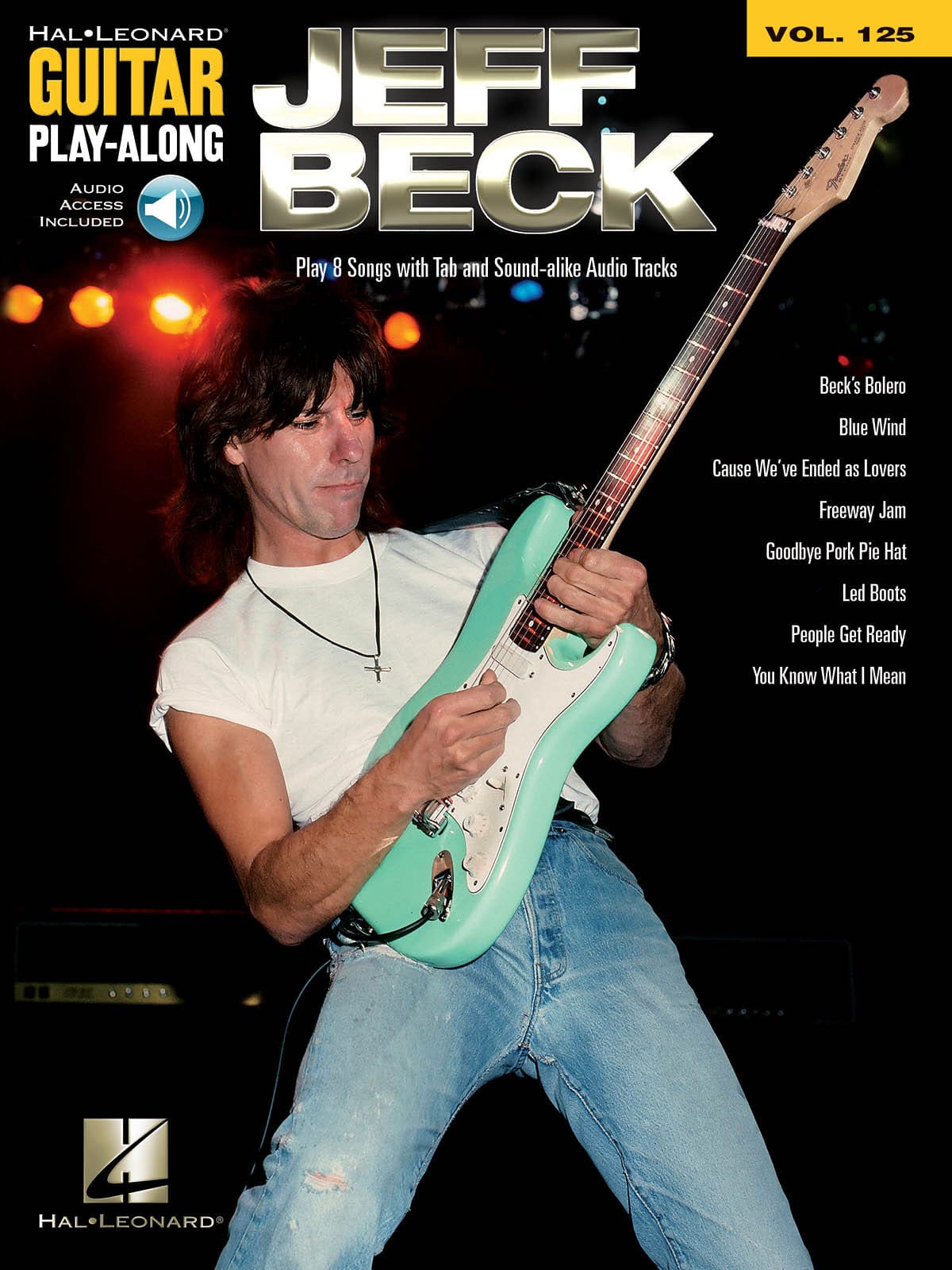 HAL LEONARD GUITAR PLAY ALONG VOLUME 125 BECK JEFF GUITAR + AUDIO TRACKS - GUITAR