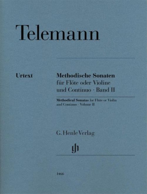 HENLE VERLAG TELEMANN - SONATES METHODIQUES VOL.2