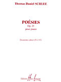 LEMOINE SCHLEE THOMAS DANIEL - POESIES II OP.25 - PIANO