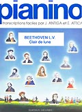 EDITION DELRIEU BEETHOVEN L.VAN - CLAIR DE LUNE - PIANINO 40 - PIANO