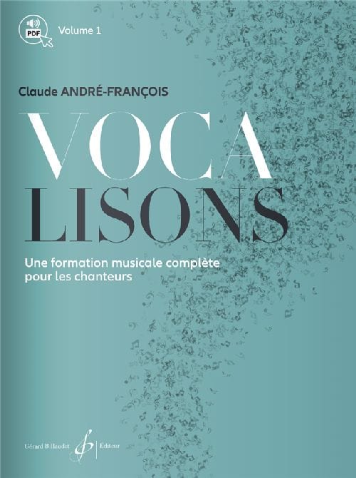 BILLAUDOT CLAUDE ANDRE-FRANÇOIS - VOCALISONS - VOLUME 1 - VOCAL