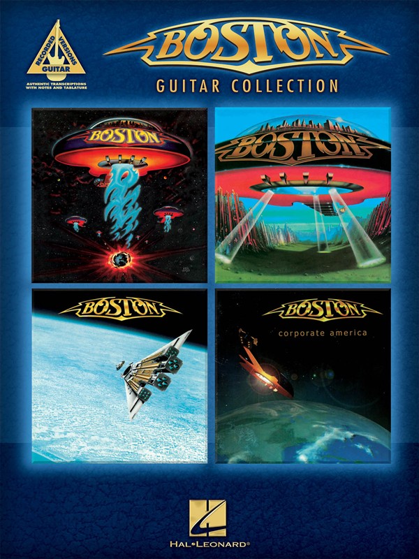 HAL LEONARD GUITAR RECORDED VERSIONS BOSTON GUITAR COLLECTION - VOICE