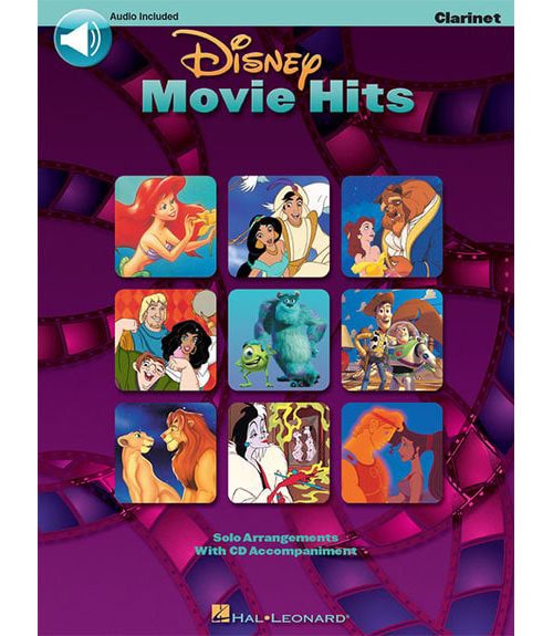 HAL LEONARD DISNEY MOVIE HITS - CLARINETTE