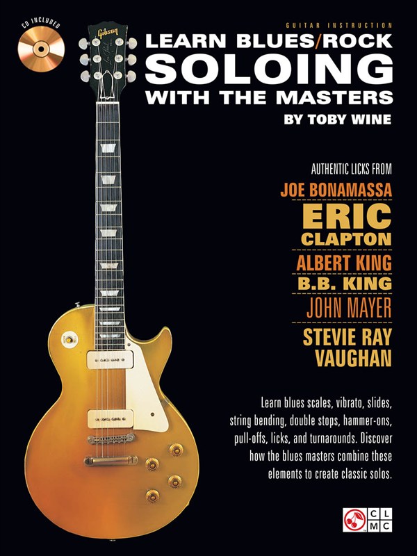 HAL LEONARD LEARN BLUES/ROCK SOLOING WITH THE MASTERS + CD - GUITAR TAB