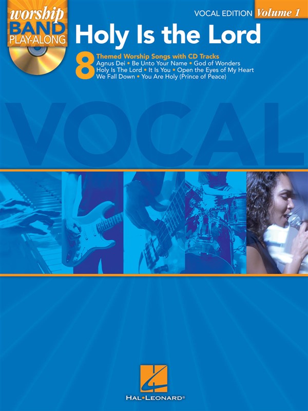 HAL LEONARD WORSHIP BAND PLAYALONG VOLUME 1 - HOLY IS THE LORD VOCAL EDITION - VOICE
