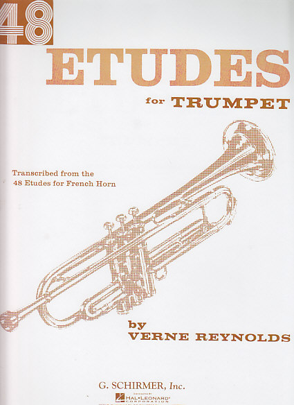 HAL LEONARD REYNOLDS VERNE - 48 ETUDES FOR TRUMPET