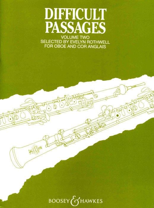 BOOSEY & HAWKES DIFFICULT PASSAGES VOL. 2 - OBOE 