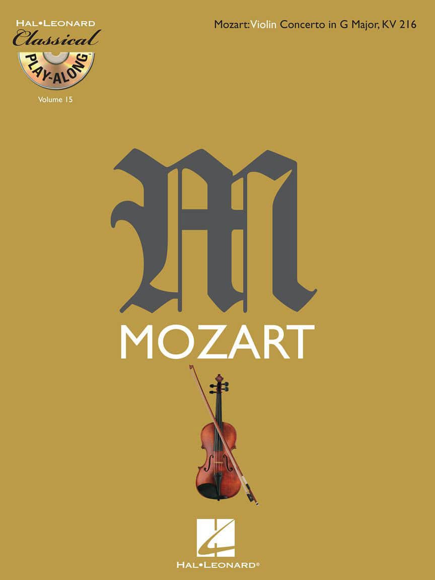 HAL LEONARD MOZART W. A. - VIOLIN CONCERTO IN G MAJOR K 216 + CD